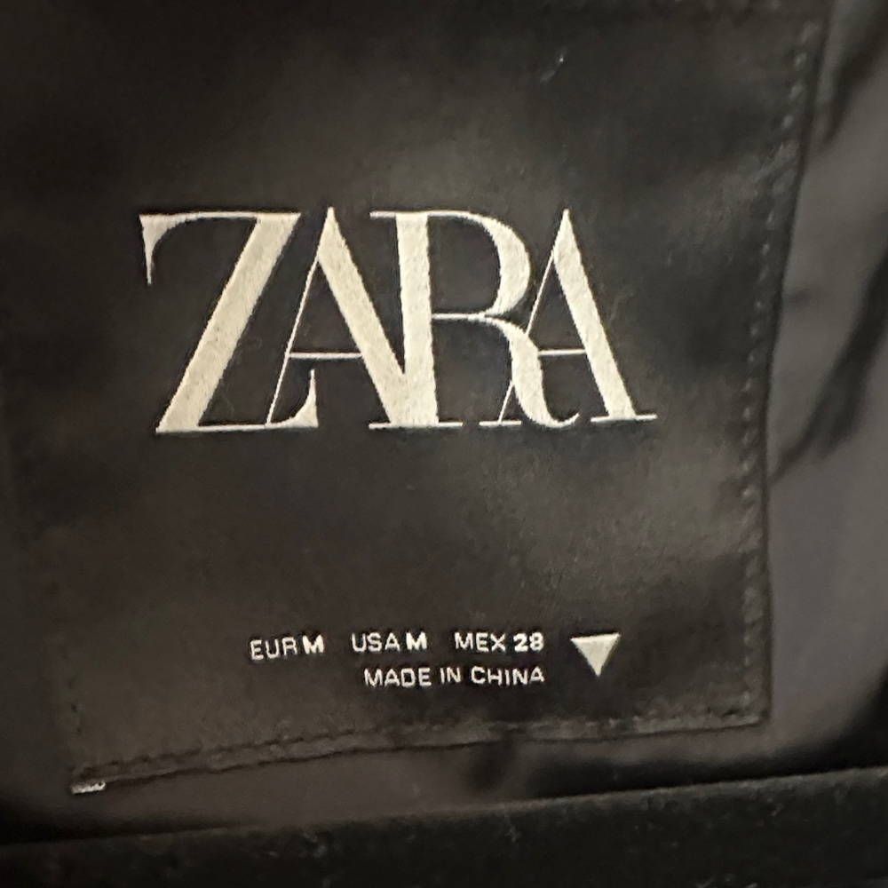 Zara Navy Blue  Cropped Jacket - never worn - Picture 3 of 12